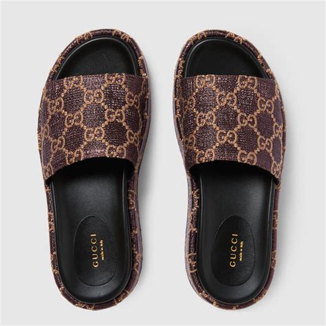 gucci gg slides|gucci women's slides clearance sale.